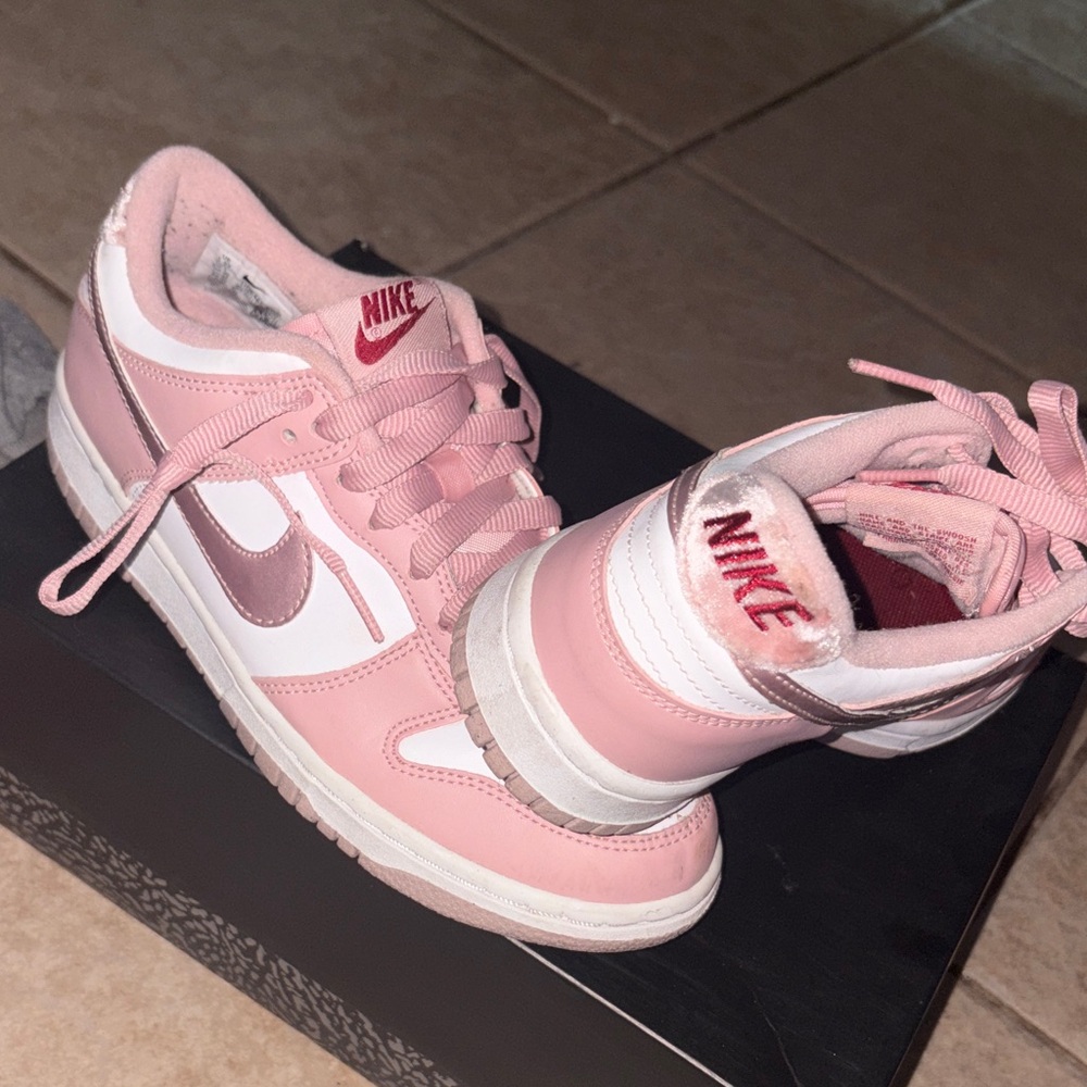 Nike Blush Pink and White Sneakers